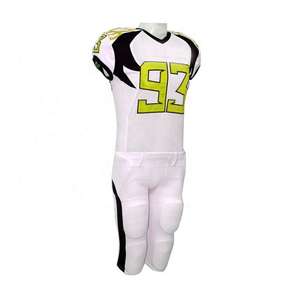 Uniformes de Fútbol Americano para Adultos, Kit Completo, Nombre del Equipo y Logotipo Impresos Personalizados, Transpirables, Manga Corta, Ropa Deportiva de Verano - Product Image 5