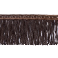 Frange métallique personnalisée en fil d'or OEM, garnitures torsadées or et argent de haute qualité, lavables et durables pour vêtements