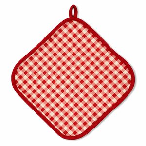 Porte-pot personnalisé avec logo imprimé, design à carreaux, facile à nettoyer, écologique, résistant à la chaleur - Product Image 5