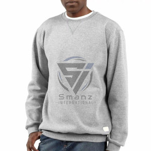 Sweat-shirt unisexe pas cher, coupe classique, en coton lourd, imprimé sur mesure OEM, style hip-hop, doublé, respirant, 430g - Product Image 1