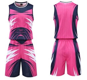 Maillots de basket-ball personnalisés pour hommes avec short de basket-ball pour les équipes de club vêtements de sport d'été uniformes de basket-ball Bsci sublimés - Product Image 2