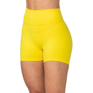 Pantalones cortos de gimnasio alto para mujer Casual Mid Fitness Activewear Plus Size Yoga Scrunch Butt Sports Essential Washed Wholesale Workout - Product Image 2