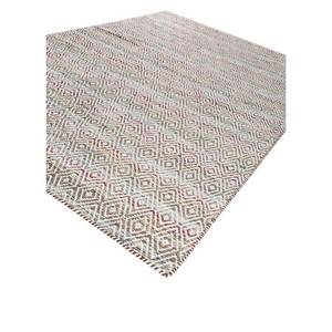พรมขนสัตว์ผสมวิสโคสลายเรขาคณิต Abrash Gold Flat Weave รุ่น ADWV-13047 สำหรับใช้ในบ้าน - Product Image 2