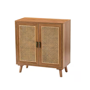 Natural Rattan and Wood Cabinet <b>Sideboard</b> for Living Room Dining Room Rattan <b>Sideboard</b> Handmade Home Furniture From Vietnam - Product Image 2