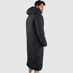 Veste coupe-vent de football à col roulé de haute qualité personnalisée Fermeture éclair Épaisse Chaude Douce Coquille extérieure Manteau d'hiver - Product Image 2