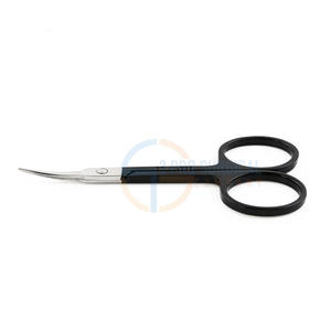 Ciseaux de manucure et pédicure 3PRO en acier inoxydable de qualité optimale, lame incurvée, durables, couleur personnalisée disponible, soin des ongles - Product Image 2