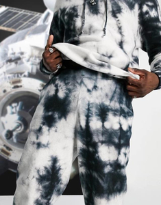 Ropa personalizada Streetwear pantalones de chándal y sudaderas con capucha conjunto de chándales de gran tamaño Unisex hombres Sudadera con capucha pantalones de chándal de peso pesado conjunto Suelto - Product Image 3