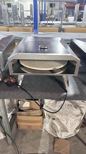Horno Eléctrico Comercial de Pizza de Acero Inoxidable 2026, <span class=keywords><strong>Precio</strong></span> de Fábrica, <span class=keywords><strong>1</strong></span> Plataforma con Piedras para Pizza para Uso Comercial - Product Image 3