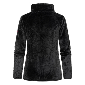 Veste polaire pour femme avec fermeture éclair complète style respirant Veste polaire pour femme confortable et douce en tissu polaire brossé Veste polaire - Product Image 6