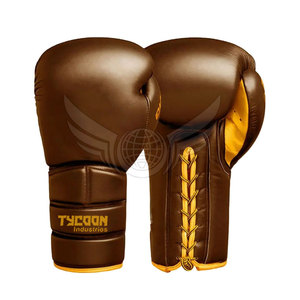 Guantes de boxeo de cuero, alta calidad, servicio OEM, el mejor Material de cuero, 2023 - Product Image 2