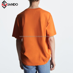 Polo de alta calidad para hombre, 100% de algodón, estampado de seda azul personalizado, transpirable, Formal, de talla grande, tamaño americano, logotipo OEM en blanco - Product Image 3