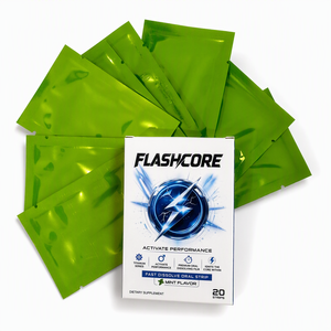 Bandes de film orales à dissolution rapide à base de plantes pour hommes - Complément de soutien naturel à la santé avec marque privée OEM et extraits de plantes - Product Image 4