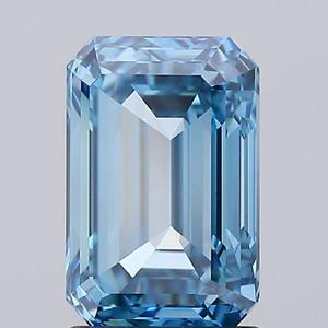 มรกต 2.31 กะรัต สีฟ้าสดใส ระดับความสะอาด VVS2 เพชรเพาะเลี้ยงในห้องปฏิบัติการ สำหรับทำเครื่องประดับ เพชร CVD - Product Image 2