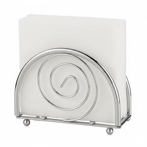 Porte-serviettes en métal durable et robuste avec finition or rose faite à la main pour la table à manger, le rangement, l'hôtellerie, le restaurant - Product Image 2