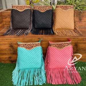 กระเป๋าสะพายพาดลำตัวหนังแท้ใบใหญ่ทำจากหนังแท้หรูหรามีดีไซน์ใหม่ - Product Image 1