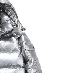 Nouvelles vestes d'hiver pour hommes, imperméables, coupe-vent, rembourrées en polyester de haute qualité, service OEM, vente en gros 2022, personnalisables à l'avant - Product Image 2