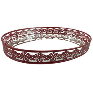 Ensemble décoratif de 2 lanternes en métal, couleur nickel-argent, pour décoration intérieure et extérieure, fait à la main, pour mariage - Product Image 3