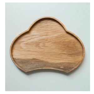 Plateau de service en bois multifonctionnel pour aliments, boissons et présentation décorative - Product Image 1