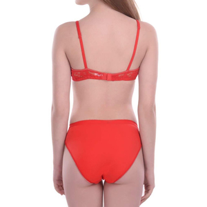 Soutien-gorge imprimé tendance pour femmes avec des motifs floraux et graphiques colorés disponibles pour la personnalisation et des ensembles de lingerie privés - Product Image 2