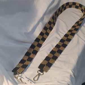 Sangle de sac à main personnalisée avec crochets pivotants en métal - Product Image 1