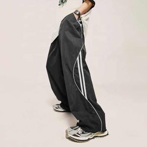 Custom Windbreak <b>Nylon</b> Streetwear Pants NEW Vintage Track Sport Straight Baggy Parachute Pants Trouser - Product Image 2