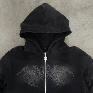 <b>Men's</b> Fashion <b>Hoodies</b> Geometric Front Solid <b>Lined</b> Fleece 100% Cotton Jacket Casual Formal Vacation Wear Winter OEM Service High - Product Image 3