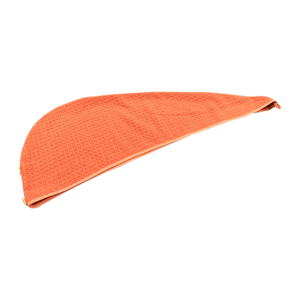 Toalla de secado de cabello de microfibra para mujer, artículo de cocina para el hogar, diseño de gofres, toalla para el cabello para uso en salón - Product Image 2