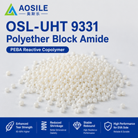 OSL-UHT 9331 Copolymère réactif PEBA, élastomère à haute résistance à la déchirure pour matériau de semelle de chaussure en mousse EVA légère