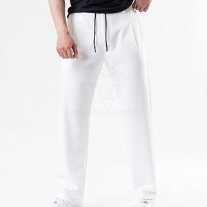 Pantalon de mode décontracté pour homme, coupe ample, taille ajustable, en tissu de coton durable, idéal pour un usage quotidien en extérieur - Product Image 3