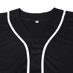 เสื้อเบสบอลระบายอากาศคุณภาพสูงเสื้อเบสบอลแห้งเร็วเสื้อเบสบอลที่สะดวกสบาย - Product Image 5