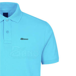 T-shirts polo à impression personnalisée pour hommes Chemises polo en coton et polyester bon marché T-shirt polo avec logo personnalisé - Product Image 2