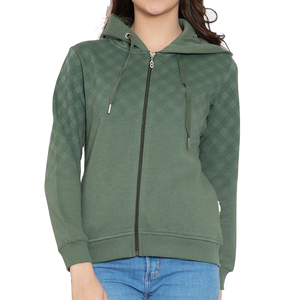 2025 Top Trending Ladies Hoodies Custom Color Design <b>Zipper</b> Hoodies OEM Wholesale Custom Woman <b>Zipper</b> Hoodies - Product Image 1