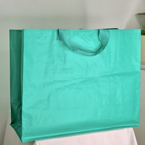 Custom Printed Recycle <b>Bag</b> Woven <b>Polypropylene</b> Tote <b>Bag</b> Reusable Carry Oversize shopping <b>bag</b> for Retail Packaging Vietnam - Product Image 5