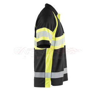 OEM verano impresión Logo seguridad Polo camisa 100% algodón ajuste clásico guardia de seguridad Polo camisas ropa de trabajo camiseta - Product Image 5