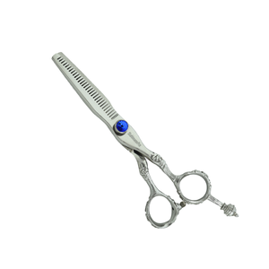 กรรไกรซอยผมมืออาชีพ ขนาด 5 นิ้ว 5.5 นิ้ว 6.5 นิ้ว สแตนเลสสตีล ด้ามจับแฟนซีสำหรับคนถนัดขวา ยี่ห้อ STAHLMANN PRO รุ่น SP-5090 คมกริบ - Product Image 1