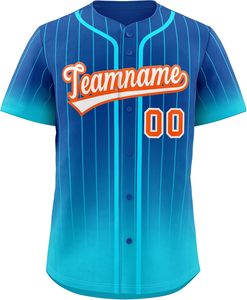 Maillots de baseball OEM avec coupe athlétique Options de logo personnalisé disponibles Approvisionnement d'usine pour vêtements de l'équipe professionnels - Product Image 1
