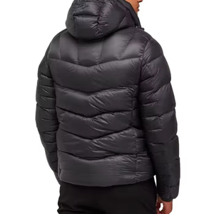 Vente en gros de manteau de duvet d'hiver à impression OEM avec logo personnalisé veste à bulles pour hommes vestes et manteaux d'extérieur de grande taille pour hommes - Product Image 3