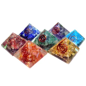 Latest Orgone Chakra Copper Baby Pyramids Wholesale Root Chakra Reiki Healing Orgone Pyramids From Indian Manufacturer