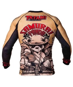 Quick-Dry Digital Print Rash Guard for Adults Men Long Sleeve Quick Dry Plus Size Compression Shirts Rash Guard - Product Image 3