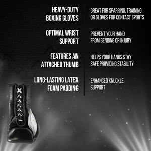 Gants de boxe ergonomiques avec protection sécurisée des mains pour le sparring et le sac, en vente en ligne - Product Image 3