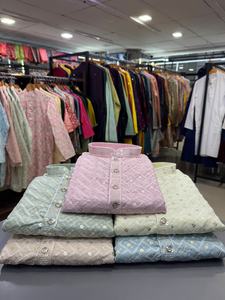 Fabricante y proveedor de kurta pajama de rayón con trabajo de Lucknowi y lentejuelas para festivales, desde Surat, al precio más bajo. - Product Image 4