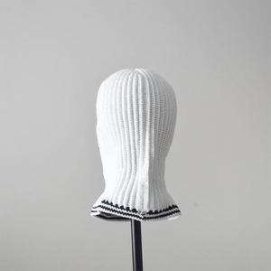 Balaclava de ski personnalisée en gros, 100% polyester, unisexe, de haute qualité, tricotée, 3 trous, logo de groupe, usage quotidien en extérieur - Product Image 4