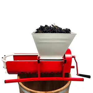 Cheap / Good Price Winemaking Home Equipment Manual Grape Destemmer & Crusher Machine High Quality & Efficiency Grinding Grapes