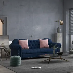 Made In Vietnam Hersteller im italienischen Stil mit angemessenem Preis Wohnzimmer Set Sofa Couch/Gute Qualität und Luxus möbel