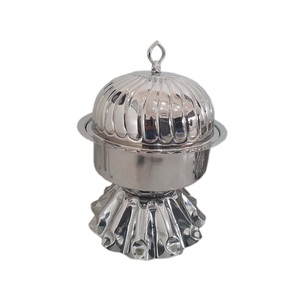 Hand Engraved Design <b>Buffet</b> Ware <b>Food</b> <b>Warmer</b> Chafing Dish Metal Chafing Dish With Burner Stand Decorative Chafing Dish - Product Image 4