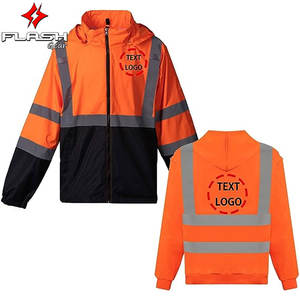 Liso de alta calidad Tech Fleece Hoodies Invierno Cálido Fleece Construcción Ropa DE TRABAJO Uniforme Hi Vis Hoodies Personalizar - Product Image 4