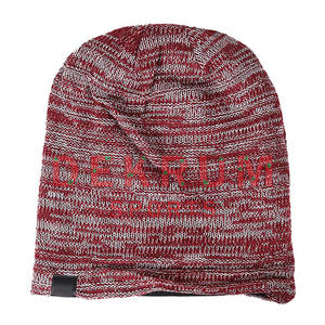 Bonnets tricotés chauds d'hiver à la mode de haute qualité Chapeaux Bonnets à la mode teintés en gros avec logo personnalisé - Product Image 6