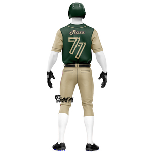 Conjunto de Uniforme de Béisbol Personalizado, Uniformes de Béisbol de Equipo, Impresión por Sublimación, Poliéster, Venta al por Mayor - Product Image 2