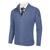 Pulls d'hiver décontractés pour hommes en laine 100% de haute qualité, à motif argyle, tricotés, anti-boulochage et respirants