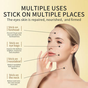 Parches de Hidrogel de Silicona con Vitamina C, Colágeno, Retinol y Ácido Hialurónico, con Infusión Herbal, para Eliminar las Ojeras - Product Image 2